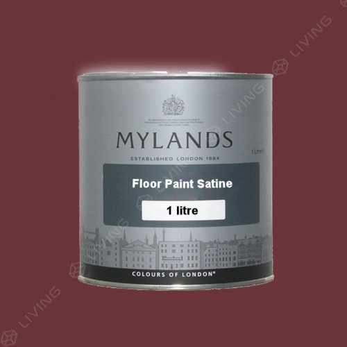 картинка Краска Mylands Floor Paint Satine цвет Huguenot №49 от LIVING