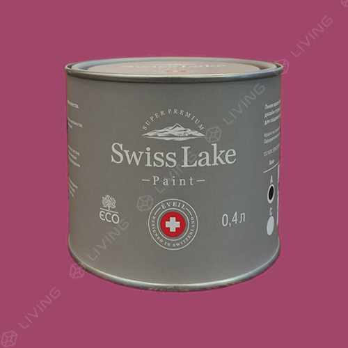 картинка Краска Swiss Lake Wall Comfort 7 цвет berry splash №1389 от LIVING