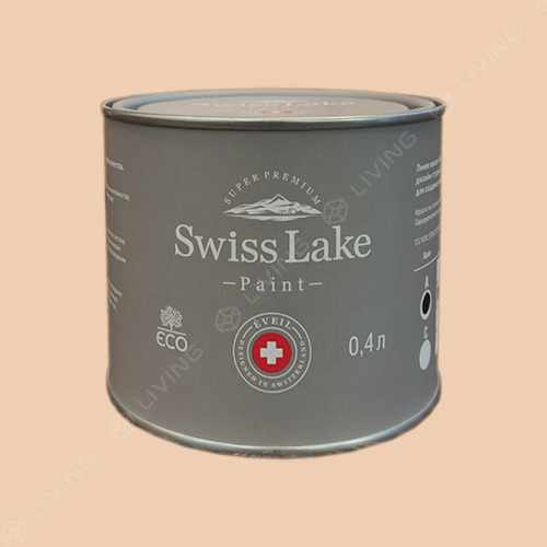 картинка Краска Swiss Lake Wall Comfort 7 цвет pearly cocktail №1227 от LIVING