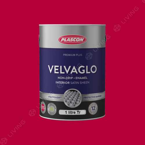 картинка Краска Plascon VELVAGLO цвет Passion Red арт.DC-34-101 от LIVING