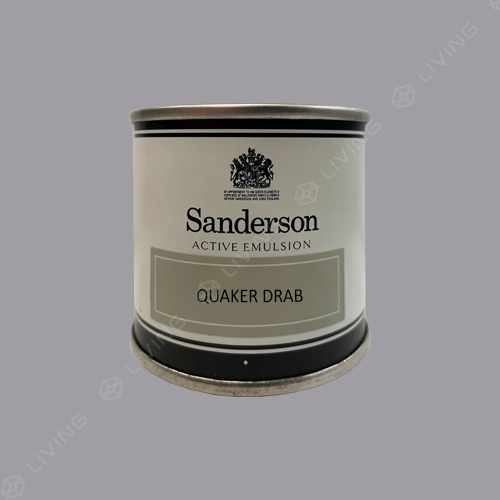 картинка Краска Sanderson Active Emulsion цвет QUAKER DRAB от LIVING