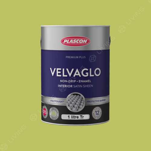 картинка Краска Plascon VELVAGLO цвет Kiwi Salad арт.Y7-A1-2 от LIVING