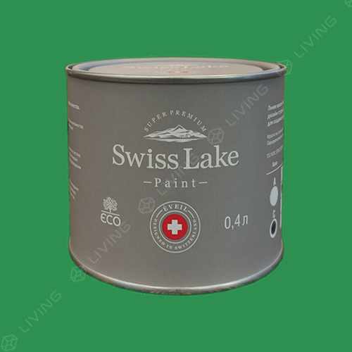 картинка Краска Swiss Lake Wall Comfort 7 цвет Catnip №2505 от LIVING
