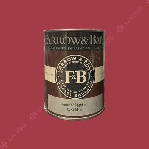 картинка Краска Farrow&Ball Exterior Eggshell цвет Rectory Red №217 от LIVING