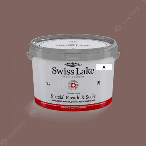 картинка Краска Swiss Lake Special Faсade & Socle цвет tortoise shell №1596 от LIVING