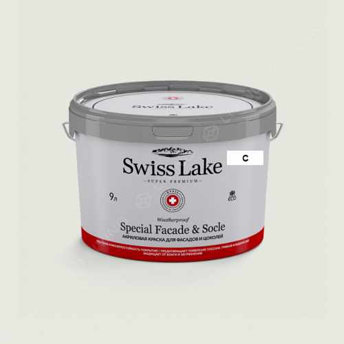 картинка Краска Swiss Lake Special Faсade & Socle цвет vegan №2444 от LIVING