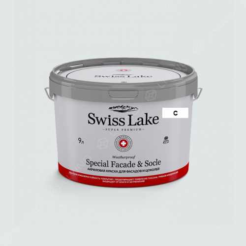 картинка Краска Swiss Lake Special Faсade & Socle цвет Lyre №2940 от LIVING