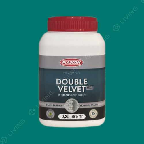 картинка Краска Plascon DOUBLE VELVET цвет Caribbean Current арт.G6-C1-1 от LIVING