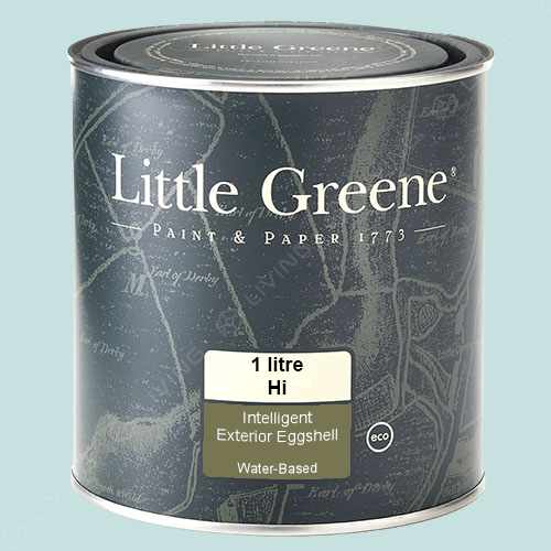 картинка Краска Little Greene Intelligent Exterior Eggshell цвет Gentle Sky №102 от LIVING