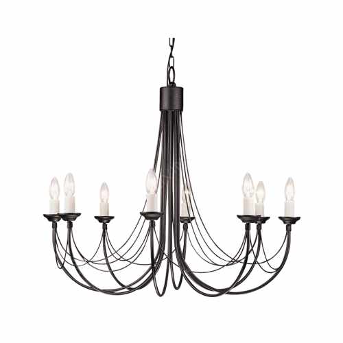 картинка Светильник Elstead Lighting коллекция Carisbrooke, арт. CB8-BLACK (черный) от LIVING