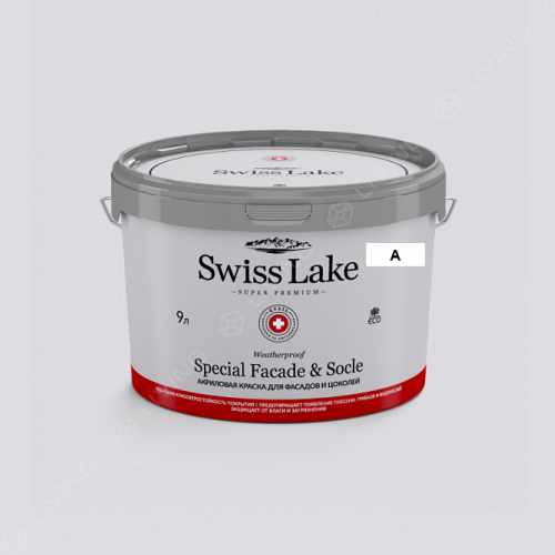 картинка Краска Swiss Lake Special Faсade & Socle цвет lavender fog №1807 от LIVING