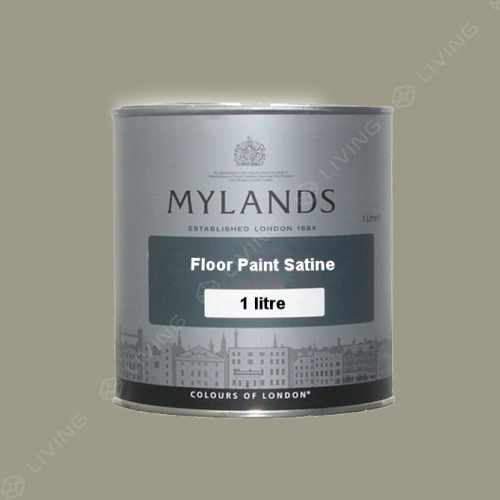 картинка Краска Mylands Floor Paint Satine цвет Empire Grey №171 от LIVING