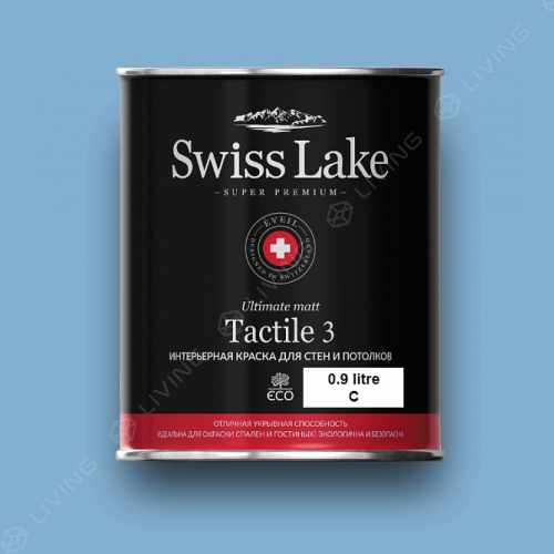 картинка Краска Swiss Lake Tactile 3 цвет Ariel №2101 от LIVING