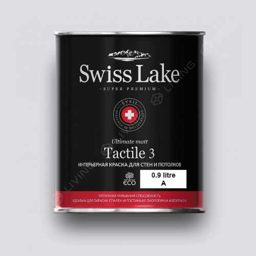 картинка Краска Swiss Lake Tactile 3 цвет zinc №1811 от LIVING