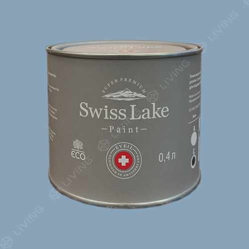картинка Краска Swiss Lake Wall Comfort 7 цвет CANYON BLUE №2203 от LIVING