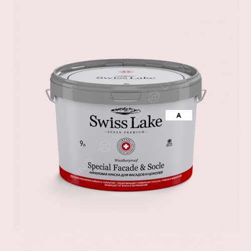 картинка Краска Swiss Lake Special Faсade & Socle цвет MILK AND COOKIES №1663 от LIVING
