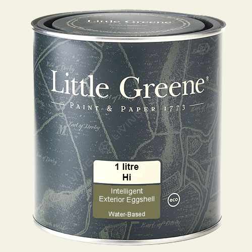 картинка Краска Little Greene Intelligent Exterior Eggshell цвет Whitening №41 от LIVING