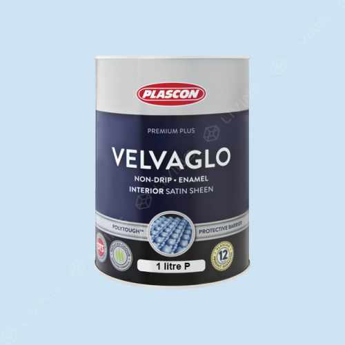 картинка Краска Plascon VELVAGLO WB цвет Powdered Blue арт.B5-A2-2 от LIVING