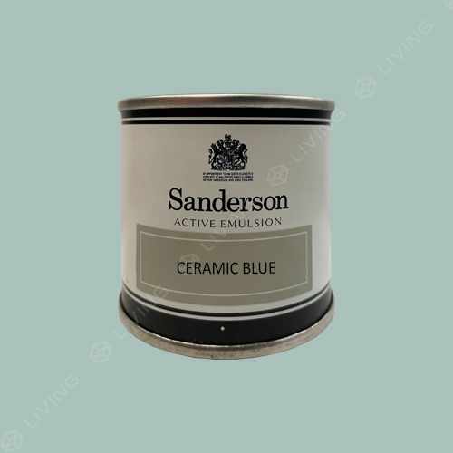 картинка Краска Sanderson Active Emulsion цвет CERAMIC BLUE от LIVING