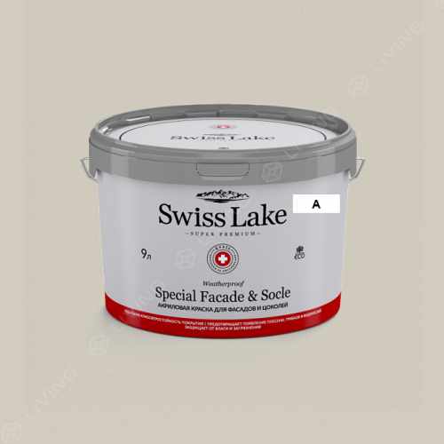 картинка Краска Swiss Lake Special Faсade & Socle цвет Venetian Marble №438 от LIVING
