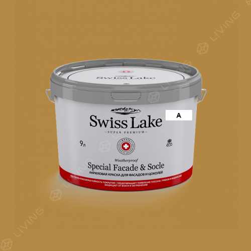 картинка Краска Swiss Lake Special Faсade & Socle цвет caramel sirup №998 от LIVING
