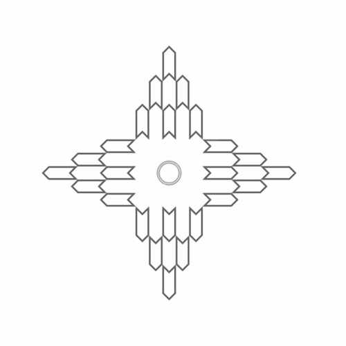 Розетка RODECOR Набоков Ф2, арт. 87401AR, 228 х 228 см.