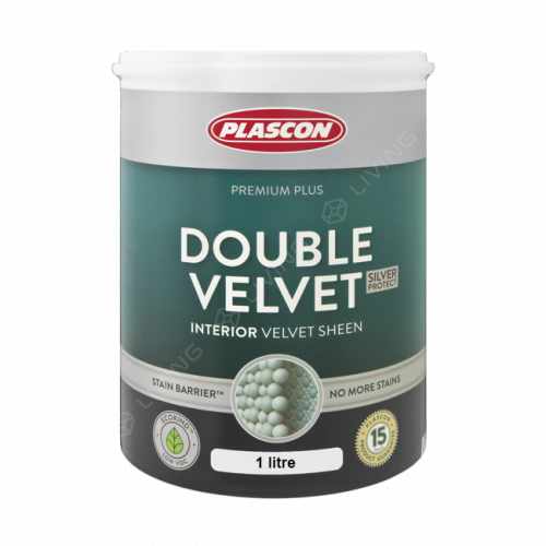 картинка Краска Plascon DOUBLE VELVET white от LIVING