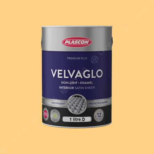 картинка Краска Plascon VELVAGLO цвет Yellow Balloon арт.Y5-A1-3 от LIVING