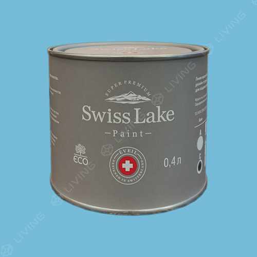 картинка Краска Swiss Lake Wall Comfort 7 цвет freshwater №2135 от LIVING