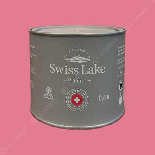 картинка Краска Swiss Lake Wall Comfort 7 цвет Royal red №1368 от LIVING