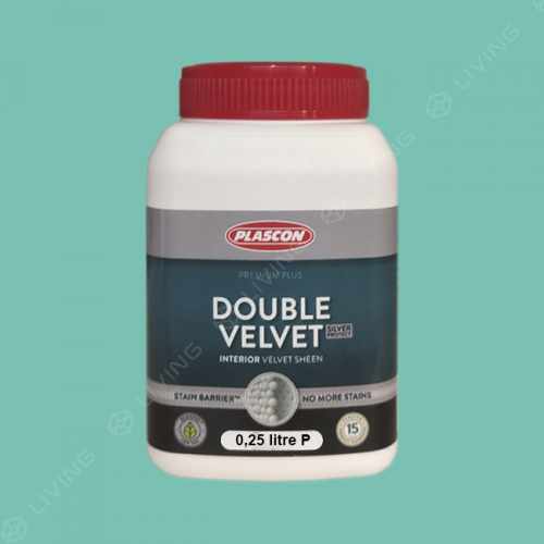 картинка Краска Plascon DOUBLE VELVET цвет Zenith Teal арт.G5-B1-4 от LIVING