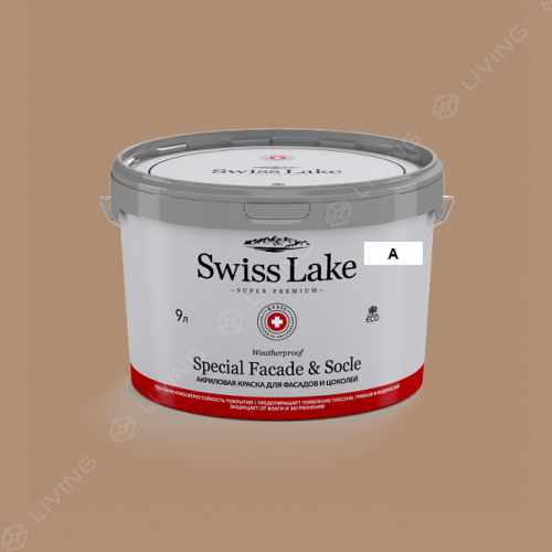 картинка Краска Swiss Lake Special Faсade & Socle цвет amber waves №835 от LIVING