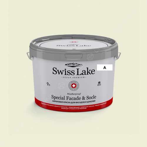 картинка Краска Swiss Lake Special Faсade & Socle цвет capri cream №954 от LIVING