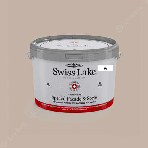 картинка Краска Swiss Lake Special Faсade & Socle цвет Pyrene №574 от LIVING