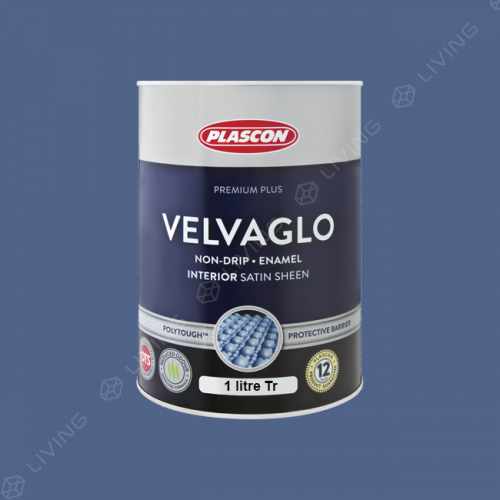 картинка Краска Plascon VELVAGLO WB цвет Purple Slate арт.P1-C1-2 от LIVING