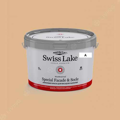 картинка Краска Swiss Lake Special Faсade & Socle цвет desert storm №1219 от LIVING
