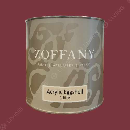 картинка Краска ZOFFANY Acrylic Eggshell цвет CRIMSON от LIVING