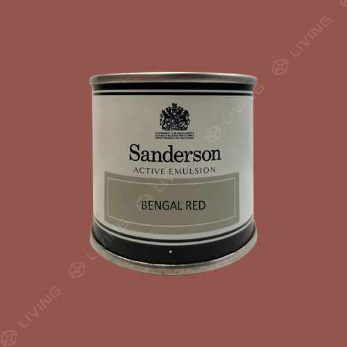 картинка Краска Sanderson Active Emulsion цвет BENGAL RED от LIVING