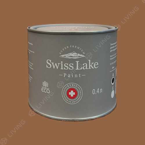 картинка Краска Swiss Lake Wall Comfort 7 цвет cinnamon stick №1648 от LIVING