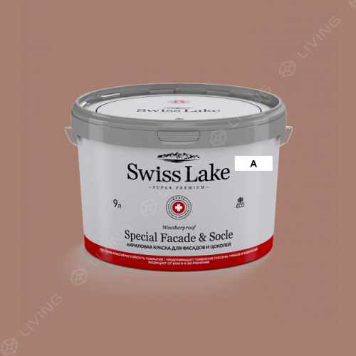 картинка Краска Swiss Lake Special Faсade & Socle цвет autumnal №797 от LIVING