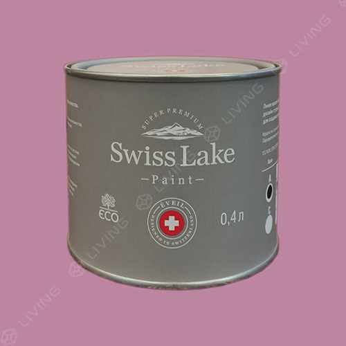 картинка Краска Swiss Lake Wall Comfort 7 цвет Floating Hyacinth №1680 от LIVING