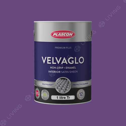 картинка Краска Plascon VELVAGLO цвет Plum Sensation арт.P4-B1-1 от LIVING