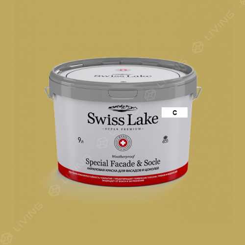 картинка Краска Swiss Lake Special Faсade & Socle цвет secret safari №2616 от LIVING