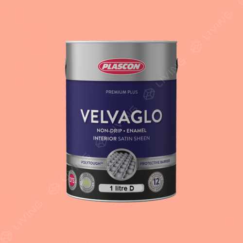 картинка Краска Plascon VELVAGLO цвет Peach Party арт.O3-A1-4 от LIVING