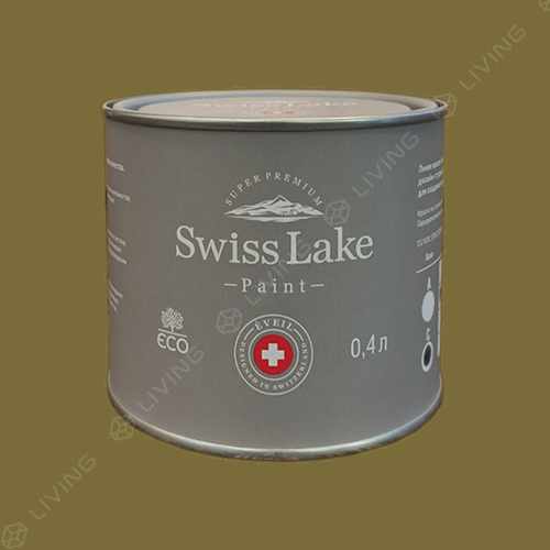 картинка Краска Swiss Lake Wall Comfort 7 цвет turtle green №2557 от LIVING