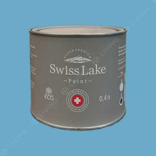 картинка Краска Swiss Lake Wall Comfort 7 цвет aviary blue №2145 от LIVING
