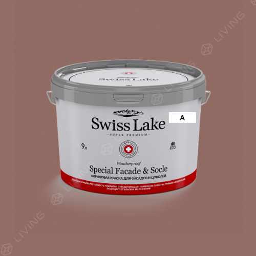 картинка Краска Swiss Lake Special Faсade & Socle цвет ginger bread №1595 от LIVING