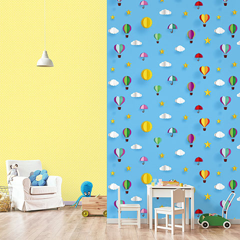 картинка Обои виниловые Andrea Rossi, коллекция Kids Land, арт. 54266-2, Корея от LIVING