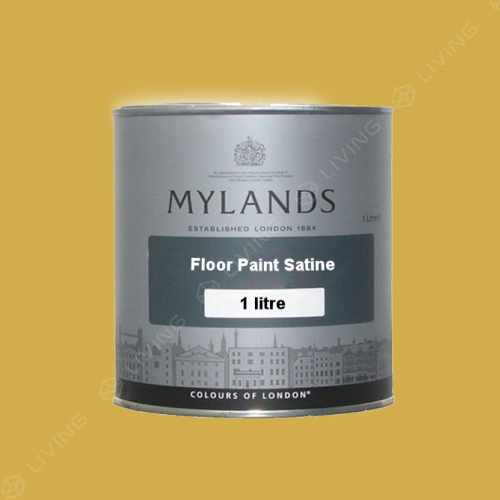 картинка Краска Mylands Floor Paint Satine цвет Haymarket №47 от LIVING