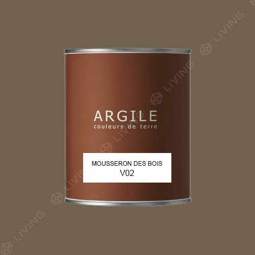 картинка Краска Argile Mat Veloute цвет MOUSSERON DES BOIS V02 от LIVING